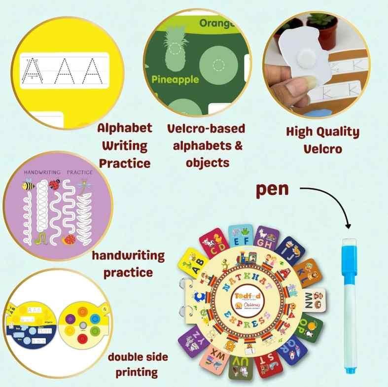 📘 TodFod Natkhat Express Alphabet Learning Book